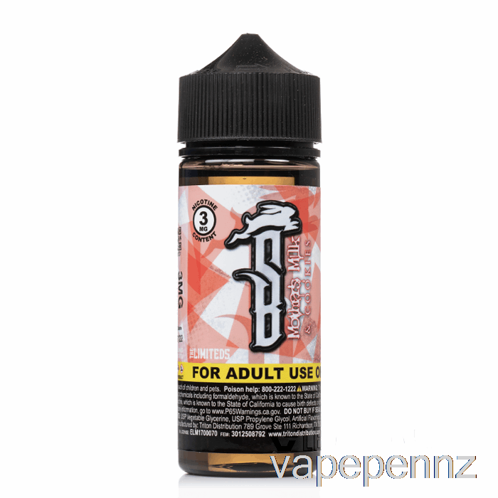 Mothers Milk and Cookies - Suicide Bunny - 120mL 6mg VAPE NZ